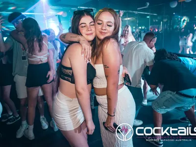 A professional photo of guests enjoying themselves at Cocktails Nightclub from our gallery.