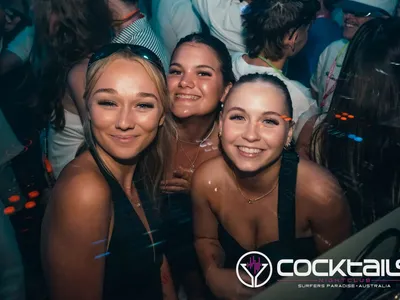 A professional photo of guests enjoying themselves at Cocktails Nightclub from our gallery.