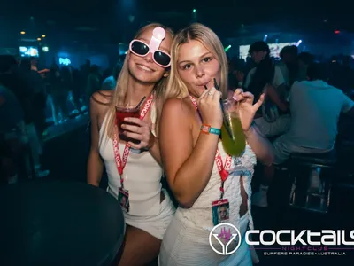 A professional photo of guests enjoying themselves at Cocktails Nightclub from our gallery.