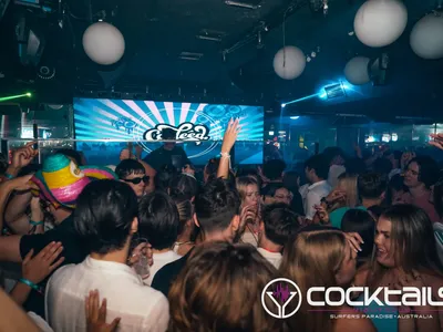 A professional photo of guests enjoying themselves at Cocktails Nightclub from our gallery.