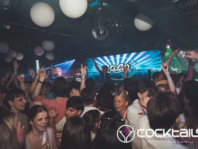 A professional photo of guests enjoying themselves at Cocktails Nightclub from our gallery.