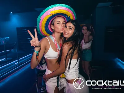 A professional photo of guests enjoying themselves at Cocktails Nightclub from our gallery.