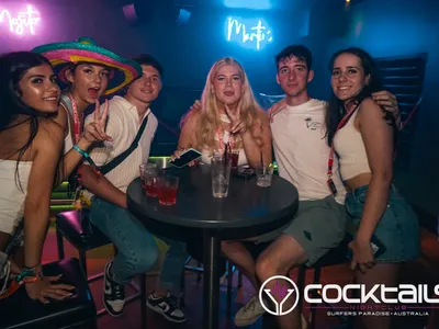 A professional photo of guests enjoying themselves at Cocktails Nightclub from our gallery.