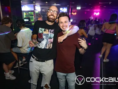 A professional photo of guests enjoying themselves at Cocktails Nightclub from our gallery.