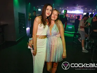 A professional photo of guests enjoying themselves at Cocktails Nightclub from our gallery.