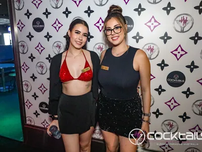 A professional photo of guests enjoying themselves at Cocktails Nightclub from our gallery.