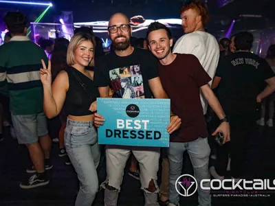 A professional photo of guests enjoying themselves at Cocktails Nightclub from our gallery.