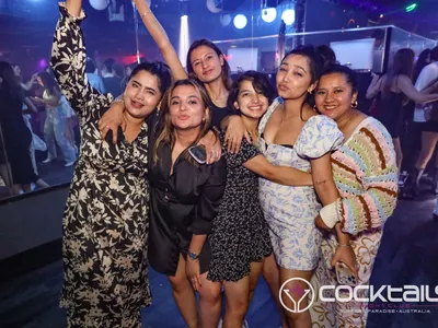 A professional photo of guests enjoying themselves at Cocktails Nightclub from our gallery.