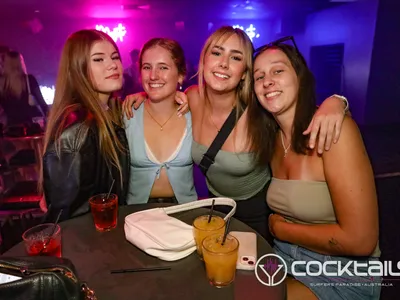 A professional photo of guests enjoying themselves at Cocktails Nightclub from our gallery.