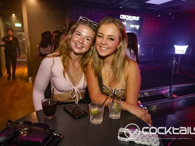 A professional photo of guests enjoying themselves at Cocktails Nightclub from our gallery.