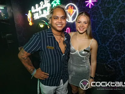 A professional photo of guests enjoying themselves at Cocktails Nightclub from our gallery.