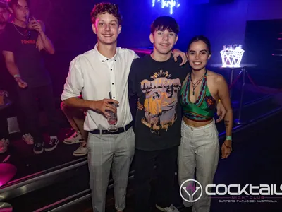 A professional photo of guests enjoying themselves at Cocktails Nightclub from our gallery.