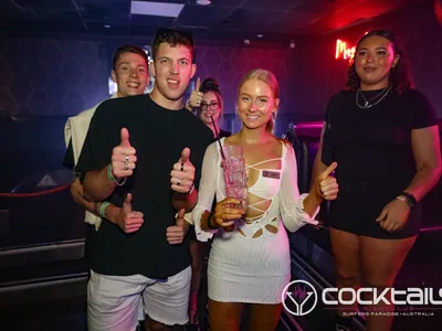 A professional photo of guests enjoying themselves at Cocktails Nightclub from our gallery.