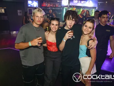 A professional photo of guests enjoying themselves at Cocktails Nightclub from our gallery.