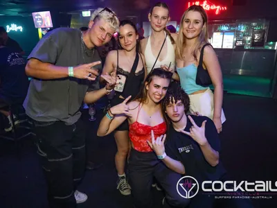 A professional photo of guests enjoying themselves at Cocktails Nightclub from our gallery.