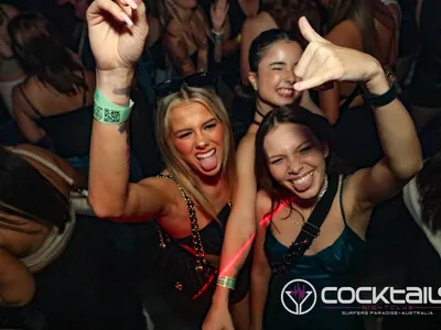 A professional photo of guests enjoying themselves at Cocktails Nightclub from our gallery.