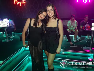 A professional photo of guests enjoying themselves at Cocktails Nightclub from our gallery.