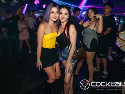 A professional photo of guests enjoying themselves at Cocktails Nightclub from our gallery.