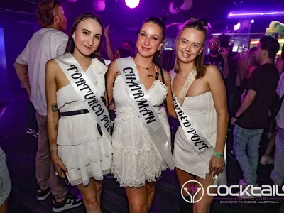 A professional photo of guests enjoying themselves at Cocktails Nightclub from our gallery.