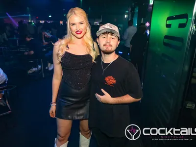 A professional photo of guests enjoying themselves at Cocktails Nightclub from our gallery.