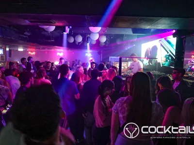 A professional photo of guests enjoying themselves at Cocktails Nightclub from our gallery.