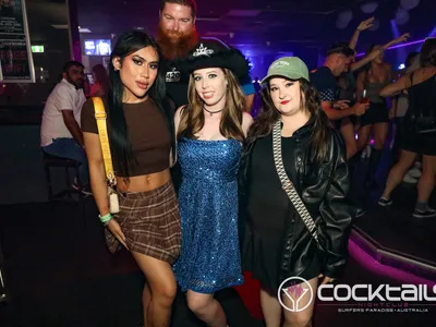 A professional photo of guests enjoying themselves at Cocktails Nightclub from our gallery.