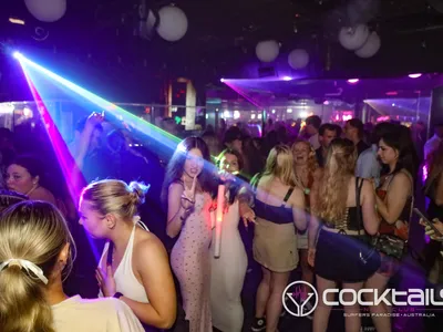 A professional photo of guests enjoying themselves at Cocktails Nightclub from our gallery.