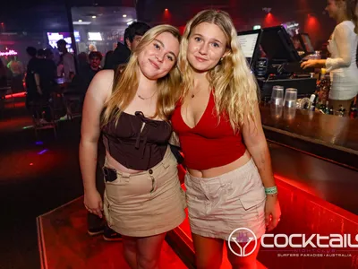 A professional photo of guests enjoying themselves at Cocktails Nightclub from our gallery.