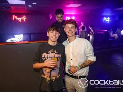 A professional photo of guests enjoying themselves at Cocktails Nightclub from our gallery.