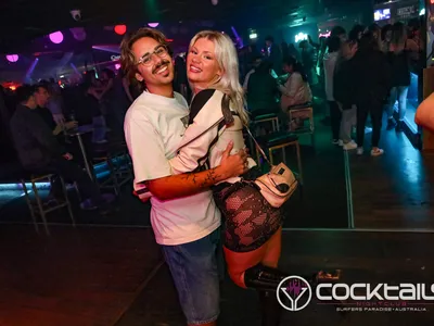 A professional photo of guests enjoying themselves at Cocktails Nightclub from our gallery.