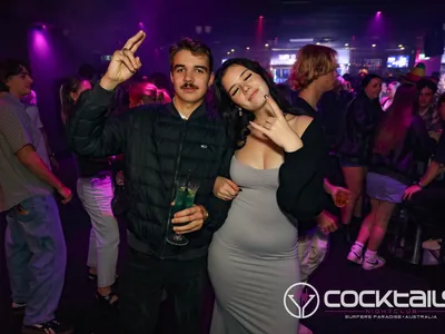 A professional photo of guests enjoying themselves at Cocktails Nightclub from our gallery.