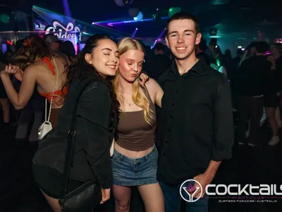 A professional photo of guests enjoying themselves at Cocktails Nightclub from our gallery.