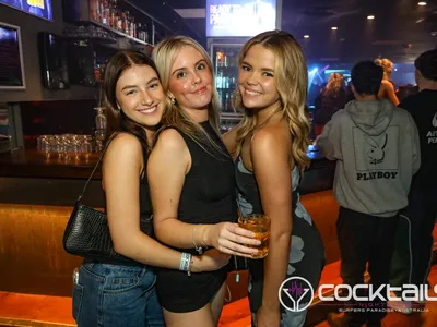 A professional photo of guests enjoying themselves at Cocktails Nightclub from our gallery.