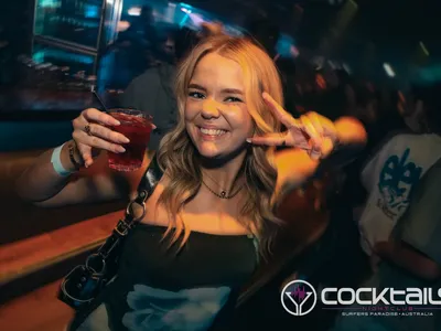 A professional photo of guests enjoying themselves at Cocktails Nightclub from our gallery.