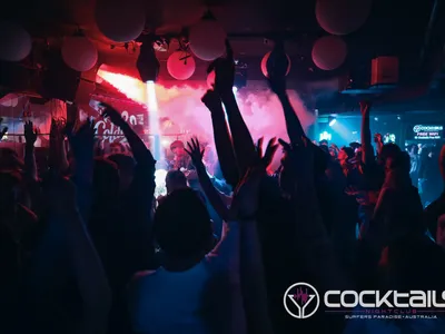 A professional photo of guests enjoying themselves at Cocktails Nightclub from our gallery.