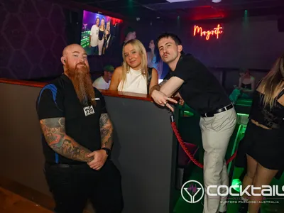 A professional photo of guests enjoying themselves at Cocktails Nightclub from our gallery.