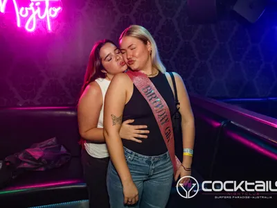 A professional photo of guests enjoying themselves at Cocktails Nightclub from our gallery.