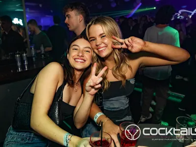 A professional photo of guests enjoying themselves at Cocktails Nightclub from our gallery.