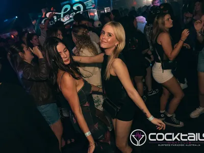 A professional photo of guests enjoying themselves at Cocktails Nightclub from our gallery.