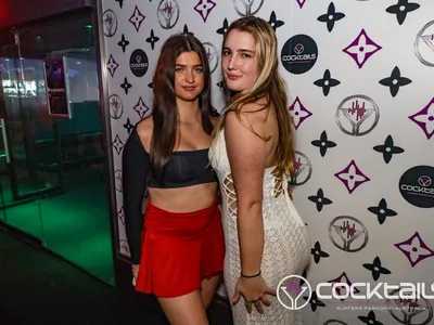 A professional photo of guests enjoying themselves at Cocktails Nightclub from our gallery.