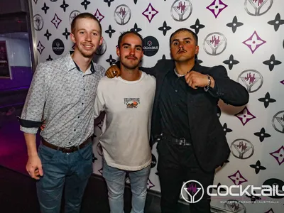 A professional photo of guests enjoying themselves at Cocktails Nightclub from our gallery.