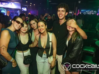 A professional photo of guests enjoying themselves at Cocktails Nightclub from our gallery.