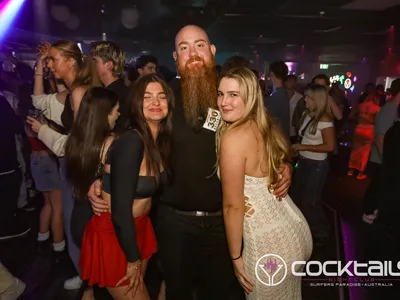 A professional photo of guests enjoying themselves at Cocktails Nightclub from our gallery.