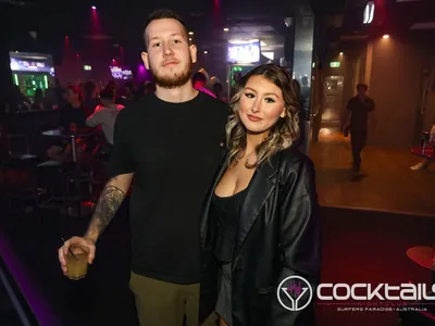 A professional photo of guests enjoying themselves at Cocktails Nightclub from our gallery.