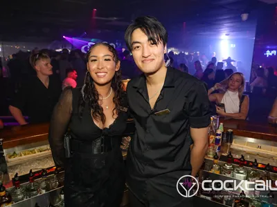 A professional photo of guests enjoying themselves at Cocktails Nightclub from our gallery.