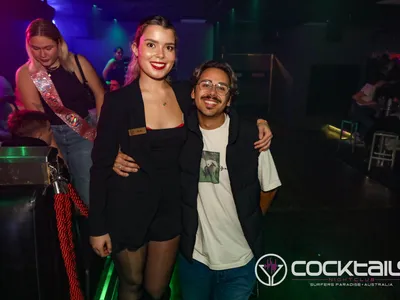 A professional photo of guests enjoying themselves at Cocktails Nightclub from our gallery.