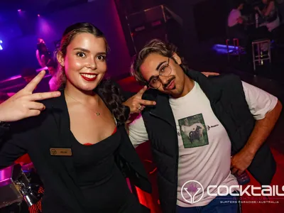 A professional photo of guests enjoying themselves at Cocktails Nightclub from our gallery.