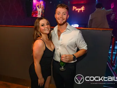 A professional photo of guests enjoying themselves at Cocktails Nightclub from our gallery.