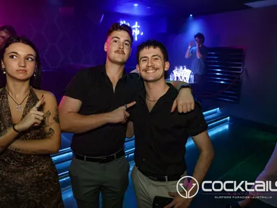 A professional photo of guests enjoying themselves at Cocktails Nightclub from our gallery.