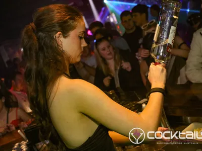 A professional photo of guests enjoying themselves at Cocktails Nightclub from our gallery.